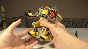 Подводный робот - Lego Creator 31090. Обзор