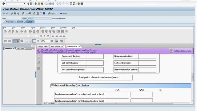 Importing Adobe LiveCycle ES2 Designer Form to SAP Portal from SAP GUI смотреть онлайн