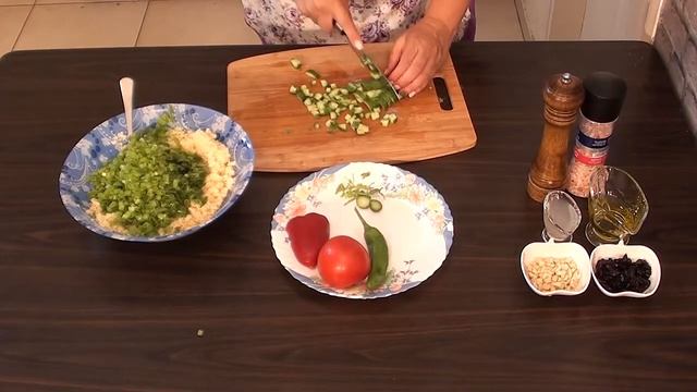 САЛАТ ТАБУЛЕ С БУЛГУРОМ. Сытный, Вкусный, Низкокалорийный. смотреть онлайн