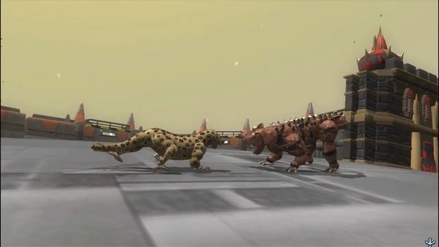 Leomodo vs Crocoger | Hybrid Beast Arena [S1E8] | SPORE смотреть онлайн