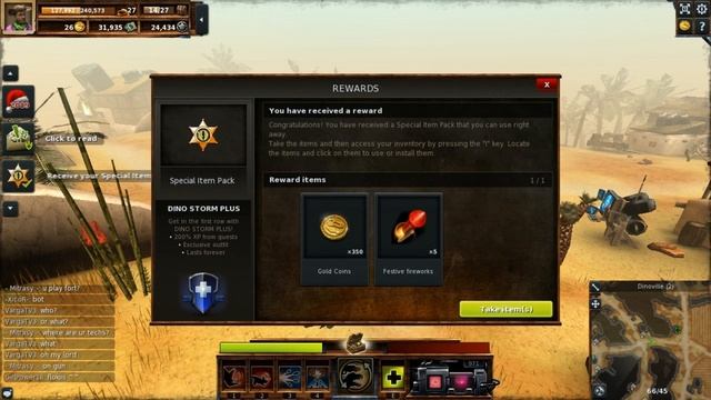 New Year BEST REDEEM CODE 2020!! - 2000GOLD - Dino Storm смотреть онлайн