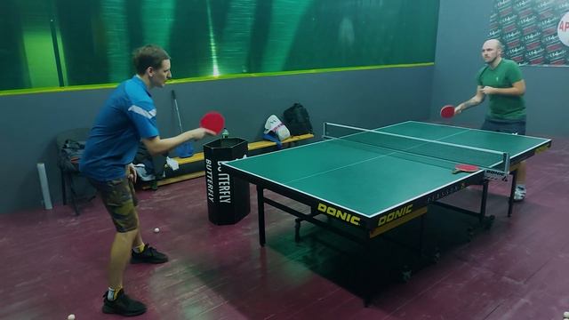 Возврат к базе - выигранная тренировка от Na100le #настольныйтеннис #пингпонг смотреть онлайн