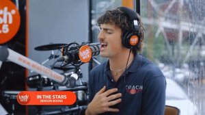 Benson Boone performs "In The Stars" LIVE on Wish 107.5 Bus