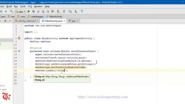 How to Convert a Website into Android Application using Android Studio? [ With Source Code ] смотреть онлайн