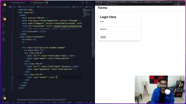 11. Bootstrap - Forms смотреть онлайн