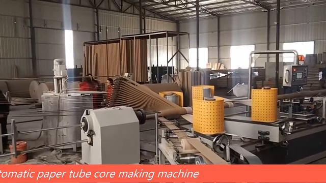 Spiral Kraft Corrugated Carton Paper Tube Making Machine,Paper Core Making Machine. смотреть онлайн