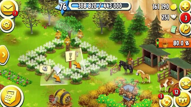 HAY DAY LVL 76. СБОР УРОЖАЯ, РЫБАЛКА И ДРУГОЕ №11. смотреть онлайн