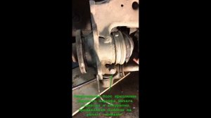 Замена переднего подшипника ступицы  Audi 100 c4 45 1991-1994 г.в.