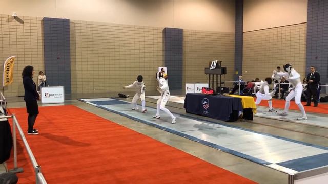 2018 April NAC Div 1 Foil Pool: T. Cheng vs N. Itkin смотреть онлайн