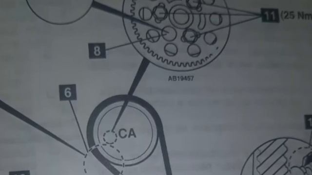 VOLKSWAGEN CADDY/CADDY MAXI 2.0 SDI УСТАНОВКА ЗАЖИГАНИЯ МЕТКИ ГРМ