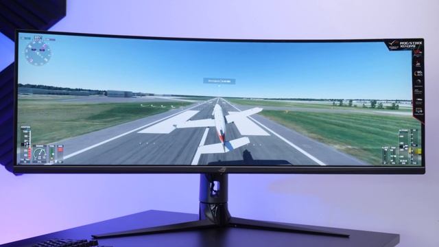 The most insane gaming monitor yet… - ASUS ROG STRIX XG43VQ 43” super ultrawide смотреть онлайн