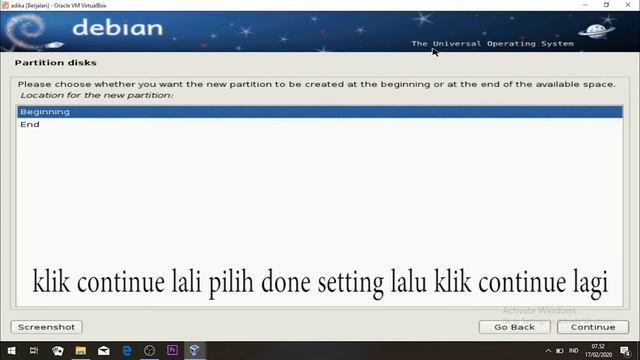 Tutorial cara menginstal linux debian dengan oracle vm virtual boc смотреть онлайн