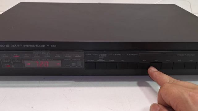 YAMAHA T-520 Natural Sound AM FM Stereo Tuner (Made in Japan) смотреть онлайн