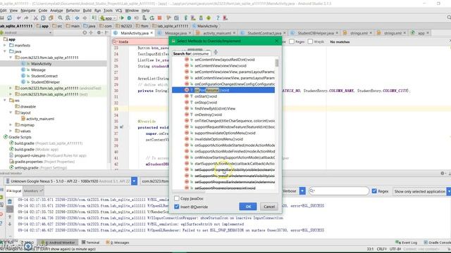 10 Lab Sqlite ShowDataOnResume смотреть онлайн