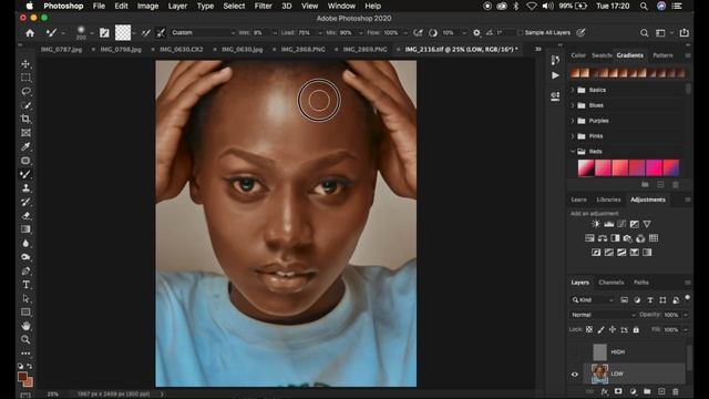 New Amazing Frequency Separation Skin Retouching Technique Using "MEDIAN" смотреть онлайн
