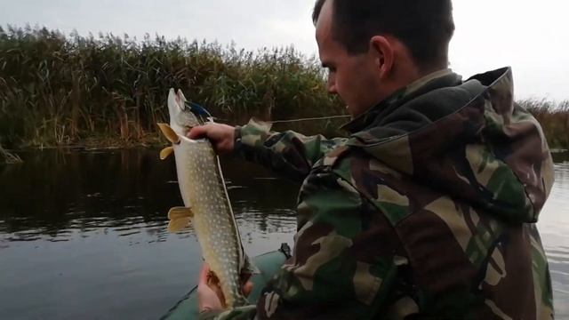 ПОПАЛИ НА ВЫХОДЫ КРУПНОЙ ЩУКИ! ЩУКА 3 КГ!! ЛОВЛЯ ЩУКИ НА РЕКЕ НА СПИННИНГ С ЛОДКИ!!ПОЗИТИВ!!! РЕЛАК