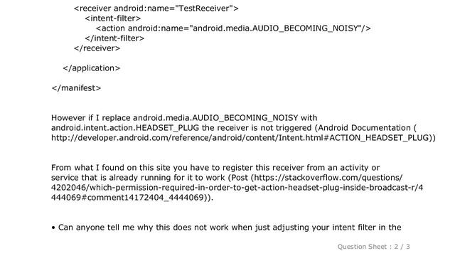 Android : Broadcast Receiver Register in Manifest vs. Activity смотреть онлайн