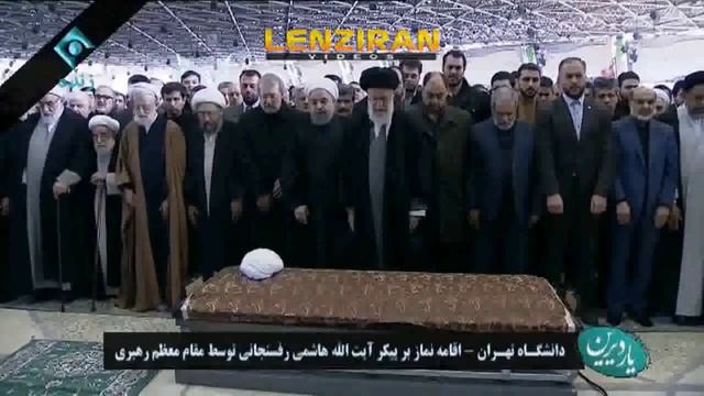 Funeral Of Hashemi Rafsanjani And Prayer Of Ayatollah Khamenei In Tehran University