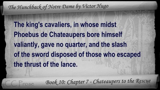 Book 10 - Chapter 7 - The Hunchback of Notre Dame by Victor Hugo - Chateaupers to the Rescue смотреть онлайн