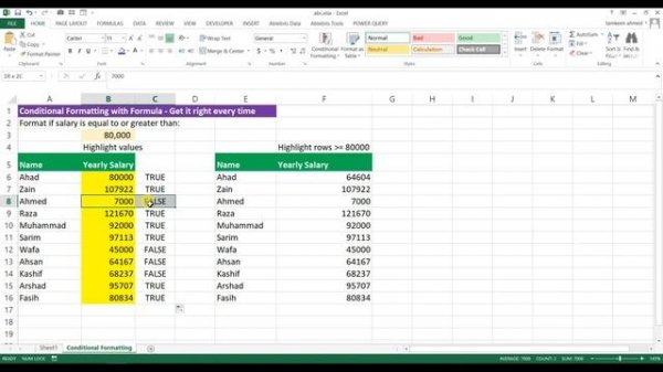 Unlock the Power of Conditional Formatting with Formulas : Perfect Your Data Presentation.
