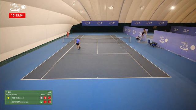 Tournament Setka Cup Tennis 01.01.2022 morning (Court №1) смотреть онлайн