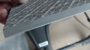 заусовка керамогранита с помощью погружной пилы (фрагмент 1)