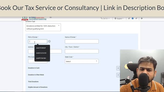 80G Deduction Income Tax Benefits | 80g Donation Deduction Calculation смотреть онлайн