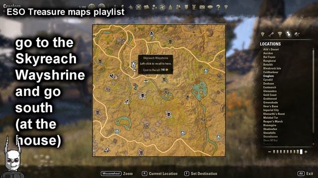Craglorn Treasure Map 6 [Elder Scrolls Online ESO] смотреть онлайн