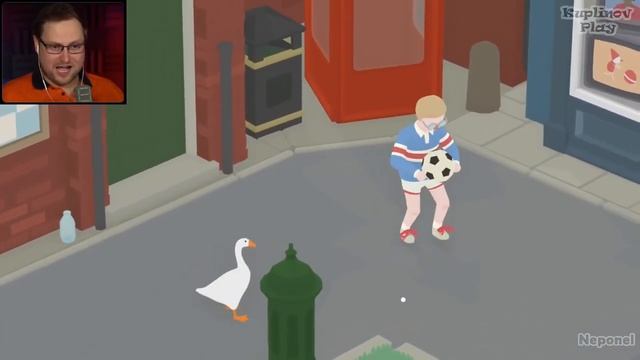 ГУСЬ ПОРТИТ ЖИЗНЬ ЛЮДЯМ В ИГРЕ №1 Untitled Goose Game (СМЕШНЫЕ МОМЕНТЫ, НАРЕЗКА, ЛУЧШЕЕ) смотреть онлайн