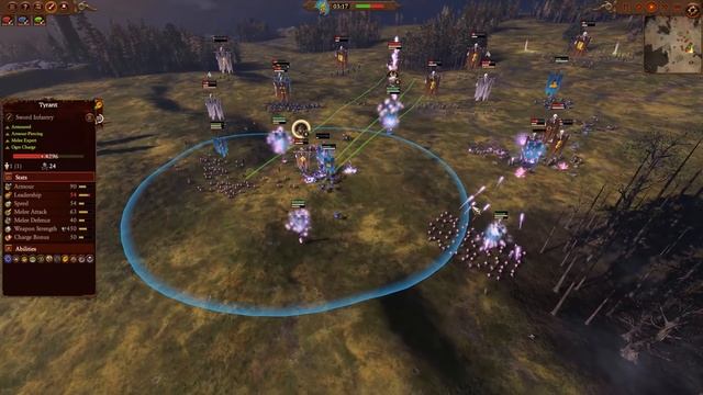 EXALTED FLAMERS are Scary Now - Tzeentch vs. Ogre Kingdoms - Total War Warhammer 3 смотреть онлайн