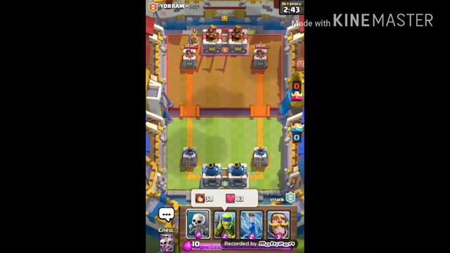 самая дешевая колода в CLASH ROYAL | 4 победы из 5 | смотреть онлайн