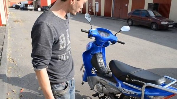 Отзыв владельца Viper Active 110 после 8 тыс.км. пробега.