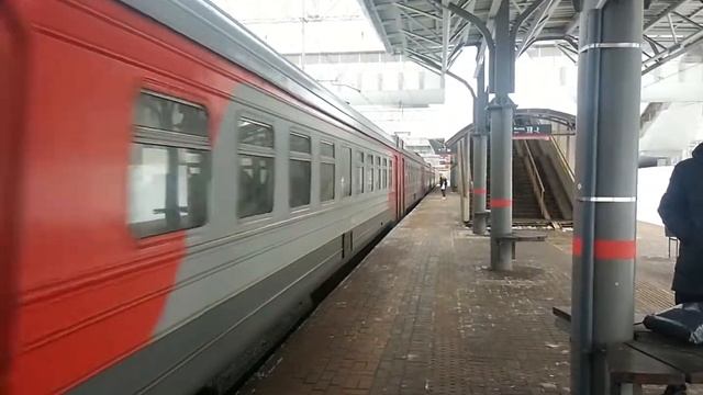 ЭД4М-0346, ЭД4МК-1002 и ЭД4М-0347 На станции Чухлинка смотреть онлайн