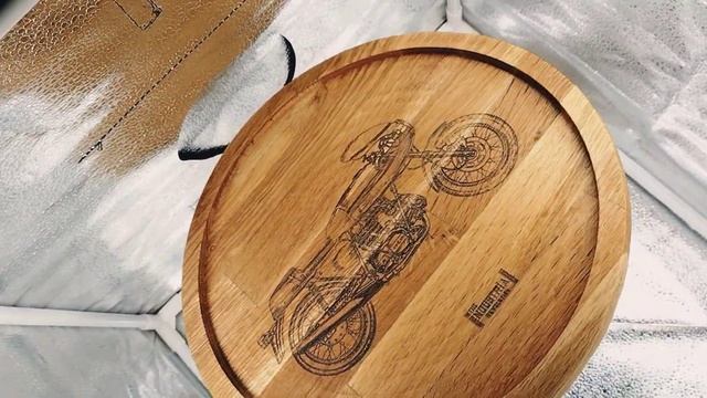Блюдо "История транспорта. Мотоциклы." смотреть онлайн
