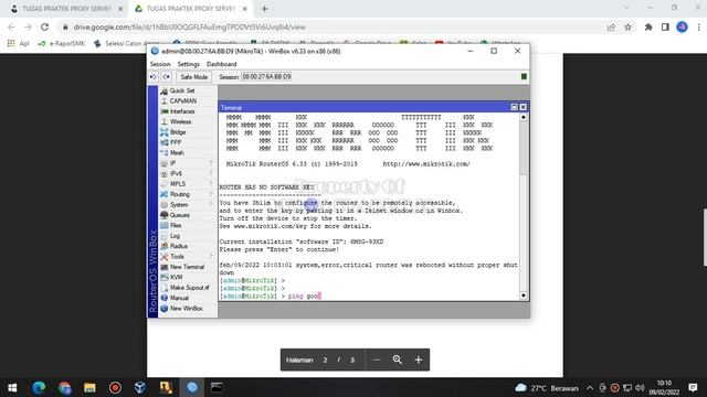 Pembahasan Tugas Proxy Server di VirtualBox смотреть онлайн
