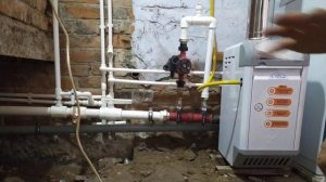 установка циркуляционого насоса в самотечную систему отопления.