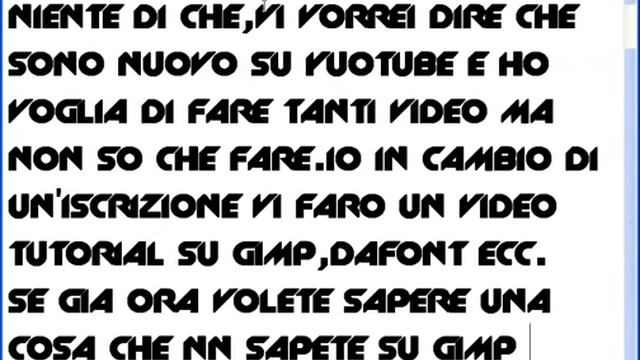 video per richiedere video su gimp,dafont,ecc. смотреть онлайн