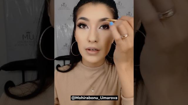 QOSH BO’YASH | Qoshni To’g’ri Boyashni O’ragamiz | #Makiyajdarslari #makeup #makeupdarslik