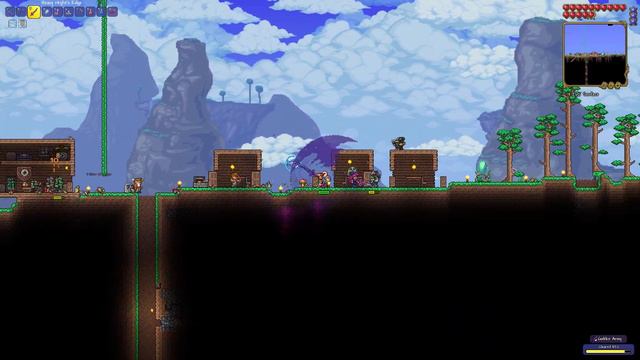 Terraria - Preparing for the WALL OF FLESH (Terraria pt.15) смотреть онлайн