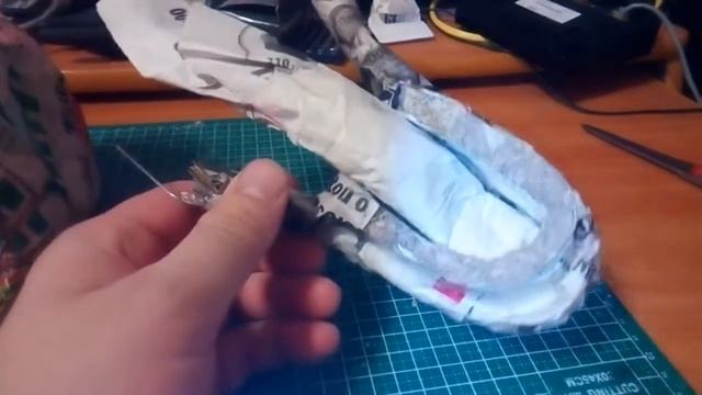 Голова куклы из бумаги. смотреть онлайн