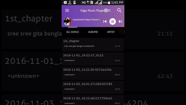 খুব সুন্দর একটা Samsung S8 Edge Music player on Your Android Smart Phone!! смотреть онлайн