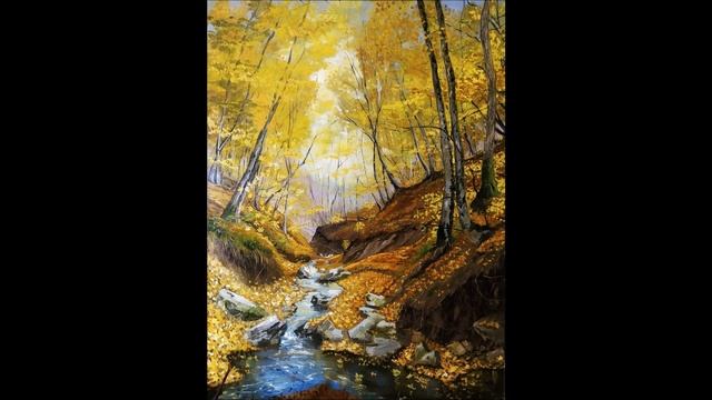 Золото бабьего лета (стихотворение В. Гаазова по картине П. Лебедева) смотреть онлайн
