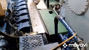 Машиное отделение катера КЖ.