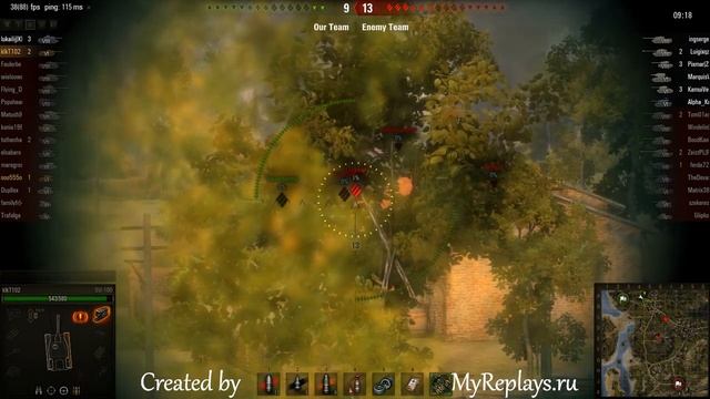WOT: Hills - SU-100 - 5 frags смотреть онлайн