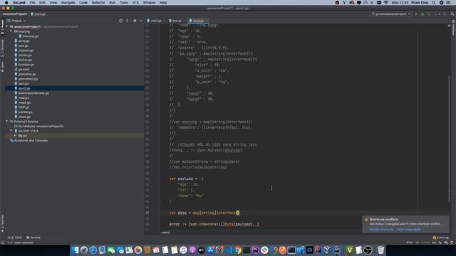Tự học golang: làm việc với json смотреть онлайн
