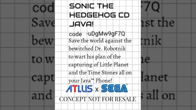 Sonic The Hedgehog CD JAVA! [Amurrican Edition] смотреть онлайн