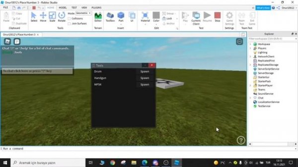 Adonis Admin Paneli|Roblox Studio|