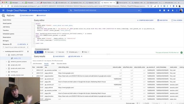 GA4 + BigQuery Tutorial - Getting session_id Using Window Function (#4) смотреть онлайн