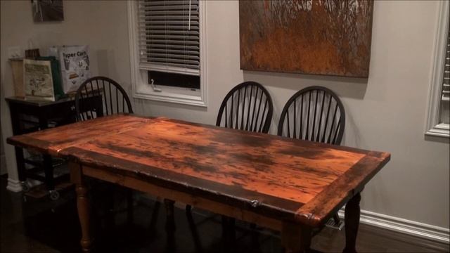 Reclaimed Wood Harvest Tables смотреть онлайн