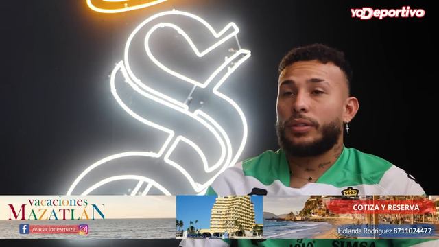 Duván Vergara sus primeras palabras como refuerzo Santos Laguna 2023 смотреть онлайн